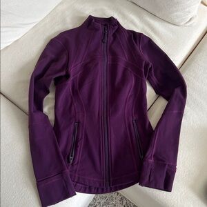 Lululemon Purple Zip up Jacket